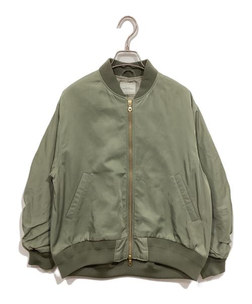 green label relaxing（グリーンレーベルリラクシング）green label relaxing (グリーンレーベルリラクシング) MA-1ジャケット オリーブ サイズ:36の古着・服飾アイテム