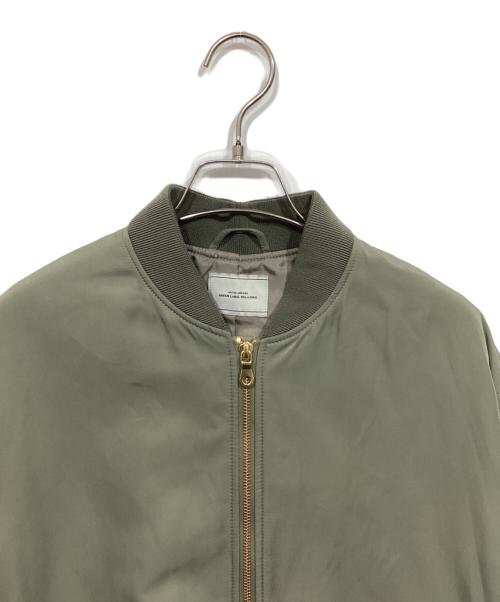 green label relaxing（グリーンレーベルリラクシング）green label relaxing (グリーンレーベルリラクシング) MA-1ジャケット オリーブ サイズ:36の古着・服飾アイテム