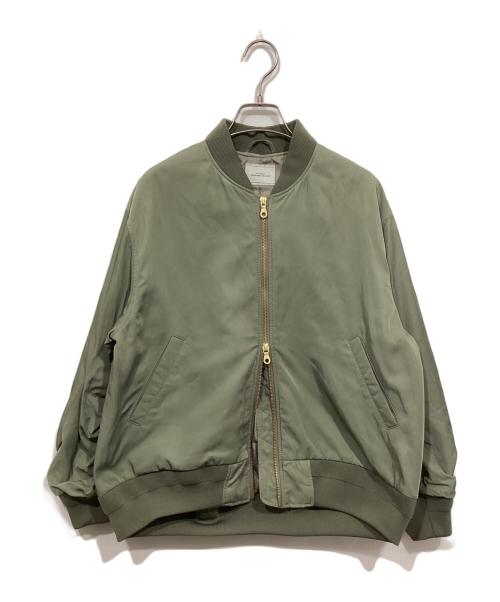 green label relaxing（グリーンレーベルリラクシング）green label relaxing (グリーンレーベルリラクシング) MA-1ジャケット オリーブ サイズ:36の古着・服飾アイテム