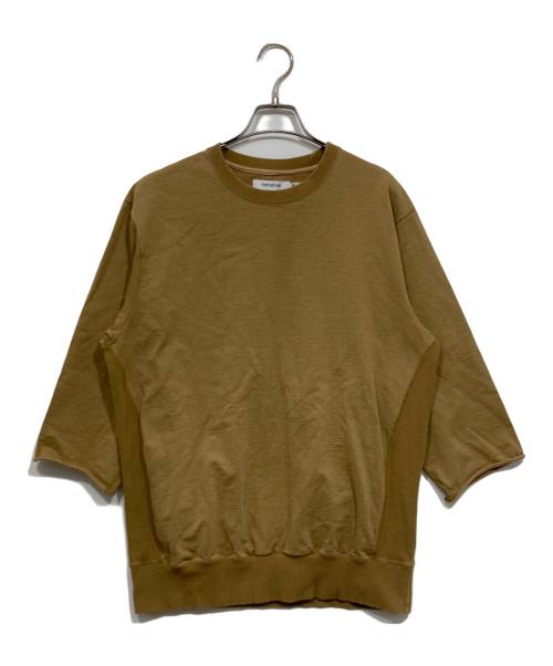 nonnative（ノンネイティブ）nonnative (ノンネイティブ) 7分袖カットソー ベージュ サイズ:2の古着・服飾アイテム