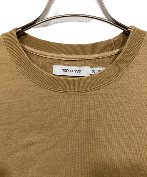 nonnative（ノンネイティブ）nonnative (ノンネイティブ) 7分袖カットソー ベージュ サイズ:2の古着・服飾アイテム