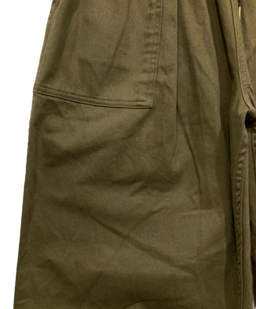 JOURNAL STANDARD relume（ジャーナルスタンダード レリューム）JOURNAL STANDARD relume (ジャーナルスタンダード レリューム) ギャザーワイドベイカー グリーン サイズ:36の古着・服飾アイテム