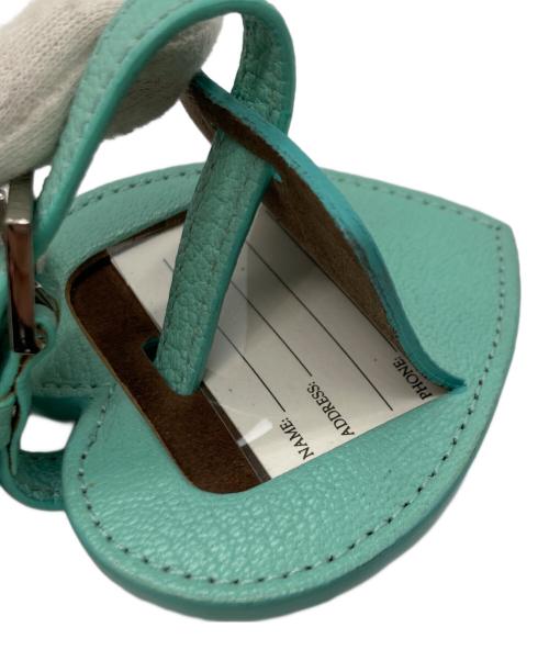 TIFFANY & Co.（ティファニー）Tiffany & Co. (ティファニー) ハートネームタグ / バッグチャーム ブルーの古着・服飾アイテム