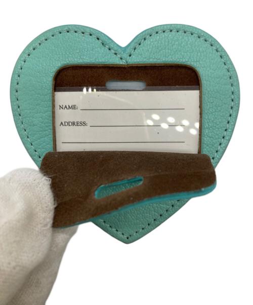 TIFFANY & Co.（ティファニー）Tiffany & Co. (ティファニー) ハートネームタグ / バッグチャーム ブルーの古着・服飾アイテム