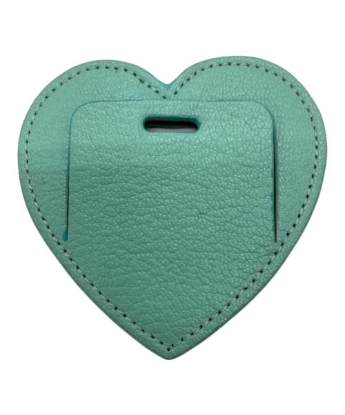 TIFFANY & Co.（ティファニー）Tiffany & Co. (ティファニー) ハートネームタグ / バッグチャーム ブルーの古着・服飾アイテム