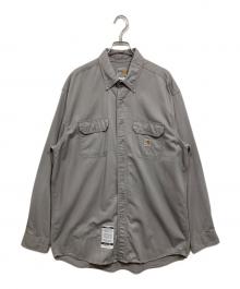 CarHartt（カーハート）の古着「ワークシャツ」｜グレー