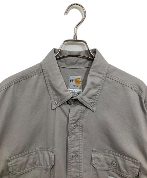 CarHartt（カーハート）CarHartt (カーハート) ワークシャツ グレー サイズ:Ｌ　の古着・服飾アイテム