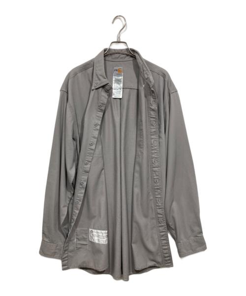 CarHartt（カーハート）CarHartt (カーハート) ワークシャツ グレー サイズ:Ｌ　の古着・服飾アイテム