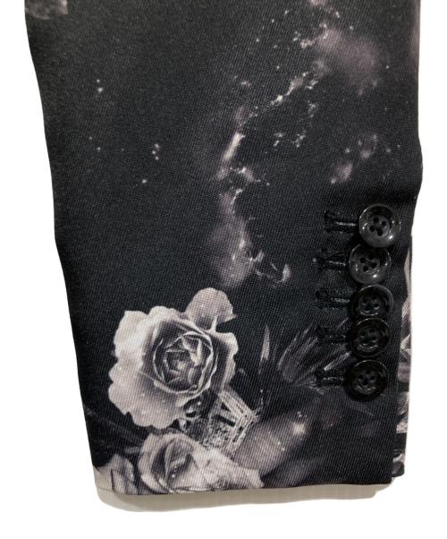 CIVARIZE（シヴァーライズ）CIVARIZE (シヴァーライズ) 花柄テーラードジャケット ブラック サイズ:46の古着・服飾アイテム