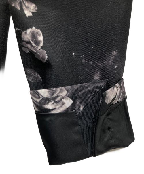 CIVARIZE（シヴァーライズ）CIVARIZE (シヴァーライズ) 花柄テーラードジャケット ブラック サイズ:46の古着・服飾アイテム