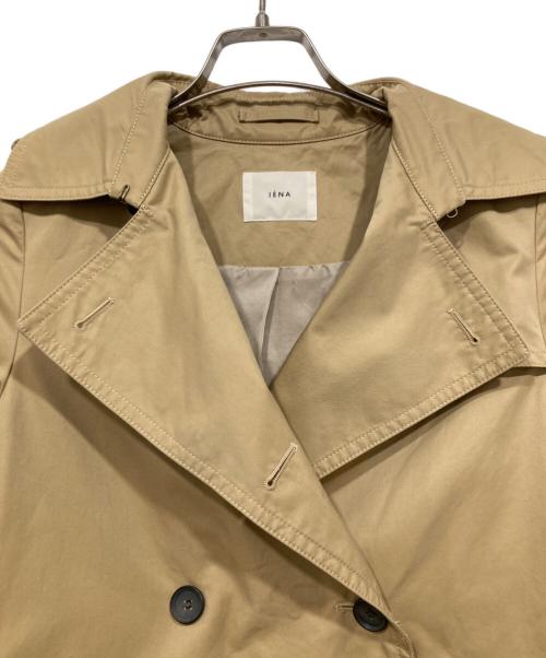 IENA（イエナ）IENA (イエナ) ハイカウントギャバトレンチコート ベージュ サイズ:36の古着・服飾アイテム