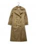 IENA（イエナ）の古着「ハイカウントギャバトレンチコート」｜ベージュ