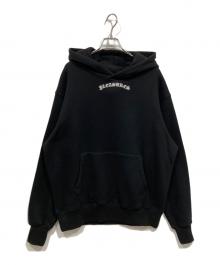PLEASURES（プレジャーズ）の古着「プルオーバーパーカー/Neural Hoodie」｜ブラック