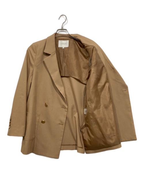 CADUNE（カデュネ）CADUNE (カデュネ) テーラードジャケット / ダブルジャケット ブラウン サイズ:38の古着・服飾アイテム