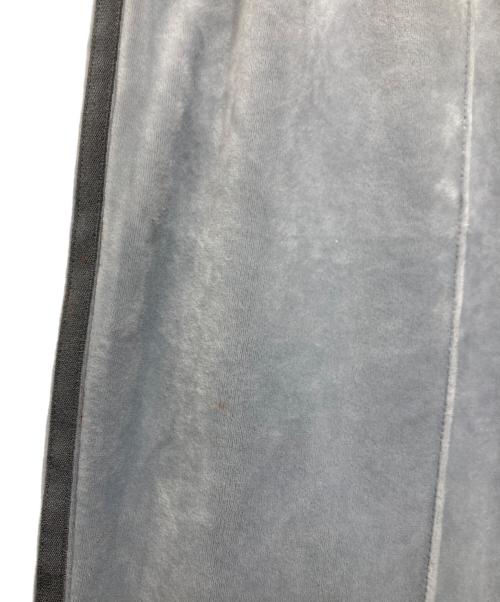 adidas（アディダス）adidas (アディダス) ベロアトラックパンツ グレー サイズ:Lの古着・服飾アイテム