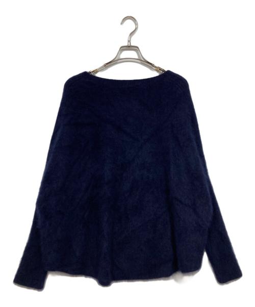 Noble（ノーブル）Noble (ノーブル) ファーニットワイドプルオーバ ネイビー サイズ:freeの古着・服飾アイテム