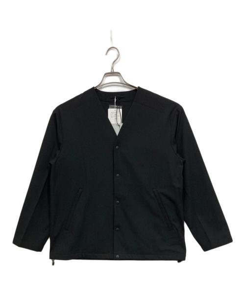 green label relaxing（グリーンレーベルリラクシング）green label relaxing (グリーンレーベルリラクシング) FREELITCH 2WAY カーディガン ―防シワ・ストレッチ・吸水速乾― ブラック サイズ:S 未使用品の古着・服飾アイテム