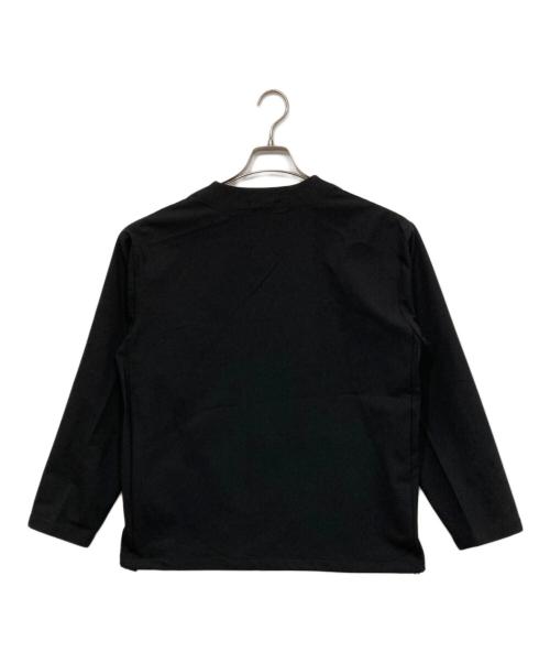 green label relaxing（グリーンレーベルリラクシング）green label relaxing (グリーンレーベルリラクシング) FREELITCH 2WAY カーディガン ―防シワ・ストレッチ・吸水速乾― ブラック サイズ:S 未使用品の古着・服飾アイテム