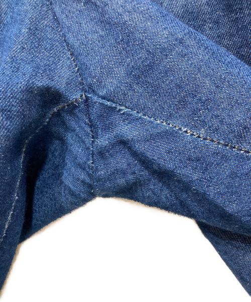 WHITE SAND（ホワイトサンド）White Sand (ホワイトサンド) ストレッチイージーパンツ ブルー サイズ:50の古着・服飾アイテム