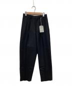 MARKAWAREマーカウェア）の古着「トラウザーパンツ / CLASSIC FIT TROUSERS」｜ブラック