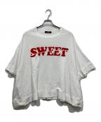 UNDERCOVERアンダーカバー）の古着「半袖スウェット」｜ホワイト