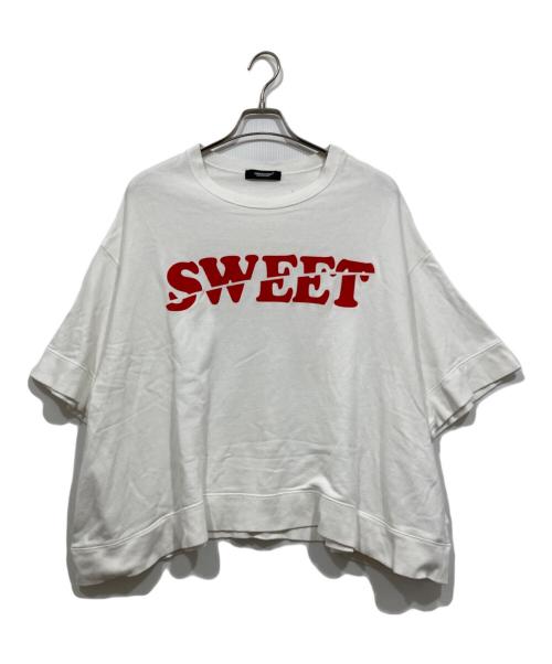 UNDERCOVER（アンダーカバー）UNDERCOVER (アンダーカバー) 半袖スウェット ホワイト サイズ:1の古着・服飾アイテム