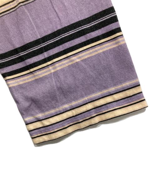 Acne studios（アクネ ストゥディオズ）ACNE STUDIOS (アクネ ストゥディオズ) ボーダーカットソー グリーン サイズ:S 170/84Aの古着・服飾アイテム