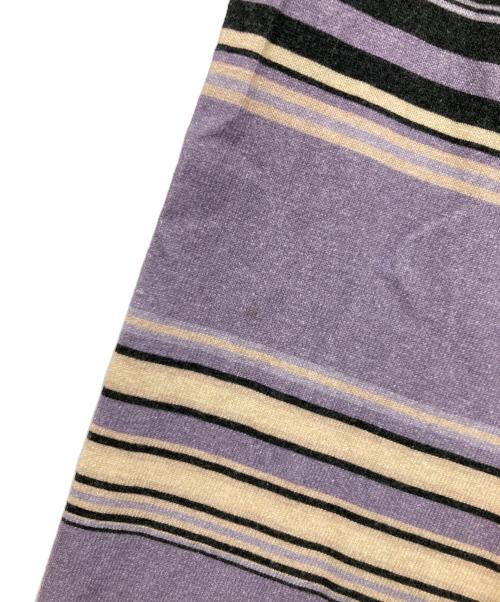 Acne studios（アクネ ストゥディオズ）ACNE STUDIOS (アクネ ストゥディオズ) ボーダーカットソー グリーン サイズ:S 170/84Aの古着・服飾アイテム