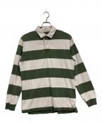 L.L.Beanエルエルビーン）の古着「フットボールカットソー」｜グリーン×ホワイト