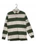 L.L.Bean（エルエルビーン）の古着「フットボールカットソー」｜グリーン×ホワイト