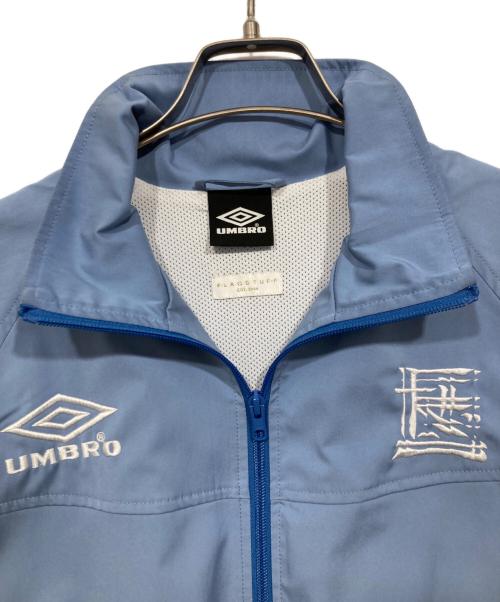 UMBRO（アンブロ）UMBRO (アンブロ) flagstuff (フラグスタフ) コラボトラックジャケット / TRACK JACKET ブルー サイズ:Mの古着・服飾アイテム