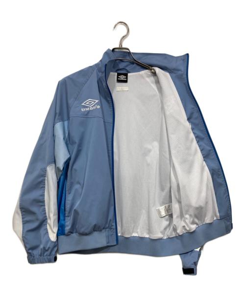 UMBRO（アンブロ）UMBRO (アンブロ) flagstuff (フラグスタフ) コラボトラックジャケット / TRACK JACKET ブルー サイズ:Mの古着・服飾アイテム