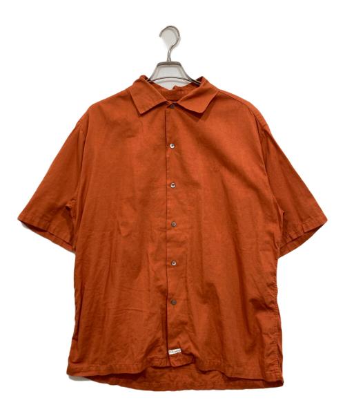 C.P COMPANY（シーピーカンパニー）C.P COMPANY (シーピーカンパニー) オープンカラーシャツ オレンジ サイズ:4の古着・服飾アイテム