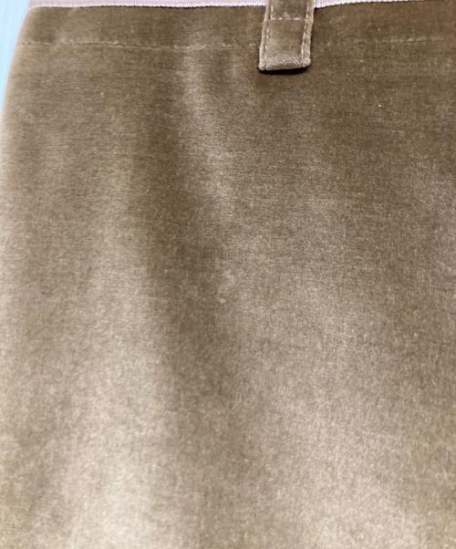 CELINE（セリーヌ）CELINE (セリーヌ) ベロアパンツ ブラウン サイズ:40の古着・服飾アイテム