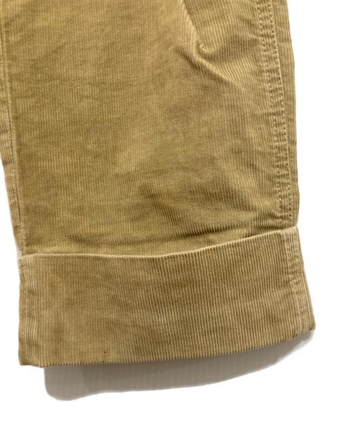GUCCI（グッチ）GUCCI (グッチ) バックビーパッチコーデュロイパンツ ベージュ サイズ:30の古着・服飾アイテム