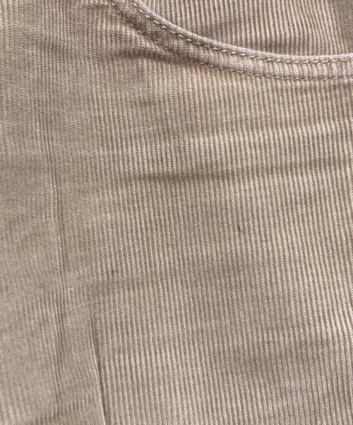 GUCCI（グッチ）GUCCI (グッチ) バックビーパッチコーデュロイパンツ ベージュ サイズ:30の古着・服飾アイテム