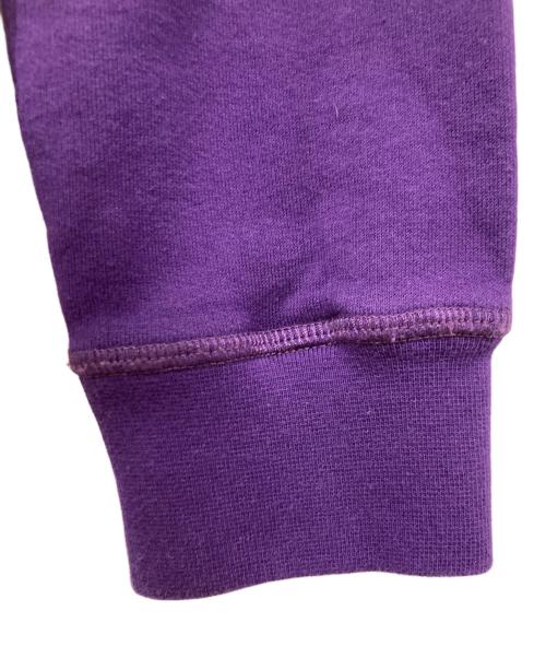 DSQUARED2（ディースクエアード）DSQUARED2 (ディースクエアード) プルオーバーパーカー / ASYMMETRIC TWOTONE HOODIE パープル サイズ:Ｓの古着・服飾アイテム
