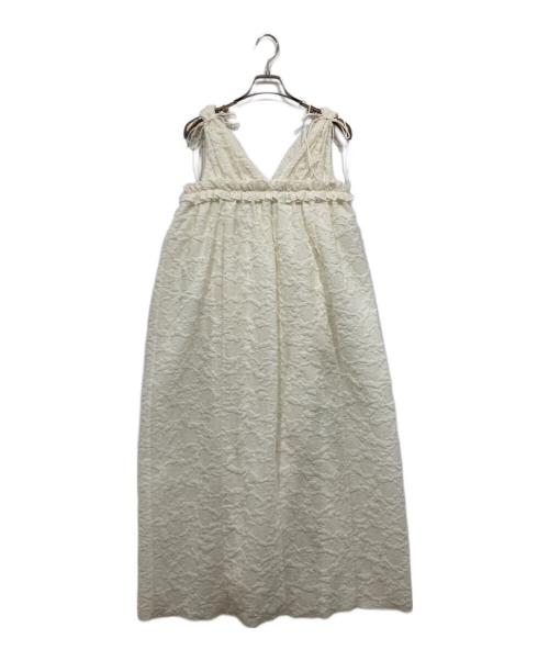 Bibiy.（ビビィ）Bibiy. (ビビィ) キャミソールワンピース / ARIANNE DRESS ホワイト サイズ:Fの古着・服飾アイテム