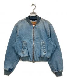 DIESEL（ディーゼル）の古着「デニムジャケット / DE-KIDDO JACKET」｜ブルー