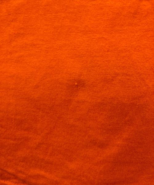 A BATHING APE（アベイシングエイプ）A BATHING APE (アベイシングエイプ) ロゴプリントTシャツ オレンジ サイズ:Lの古着・服飾アイテム