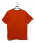 A BATHING APE (アベイシングエイプ) ロゴプリントTシャツ オレンジ サイズ:L：5000円