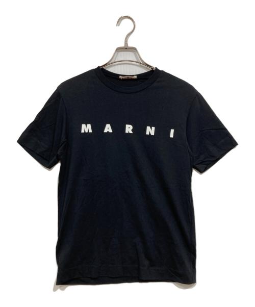 MARNI KIDS（マルニ キッズ）MARNI KIDS (マルニ キッズ) ロゴカットソー ブラック サイズ:12の古着・服飾アイテム