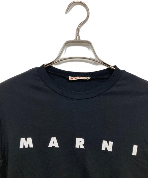 MARNI KIDS（マルニ キッズ）MARNI KIDS (マルニ キッズ) ロゴカットソー ブラック サイズ:12の古着・服飾アイテム