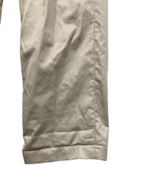 WACKO MARIA（ワコマリア）WACKO MARIA (ワコマリア) ダブルテーパードチノトラウザーパンツ / DOUBLE PLEATED CHINO TROUSERS ベージュ サイズ:Lの古着・服飾アイテム