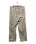 WACKO MARIA (ワコマリア) ダブルテーパードチノトラウザーパンツ / DOUBLE PLEATED CHINO TROUSERS ベージュ サイズ:L：15000円