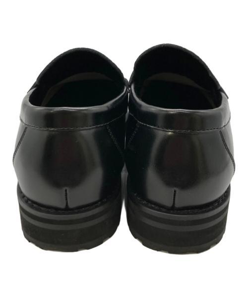 Oxford and Derby（オックスフォード アンド ダービー）Oxford and Derby (オックスフォード アンド ダービー) タッセルローファー ブラック サイズ:8.5の古着・服飾アイテム