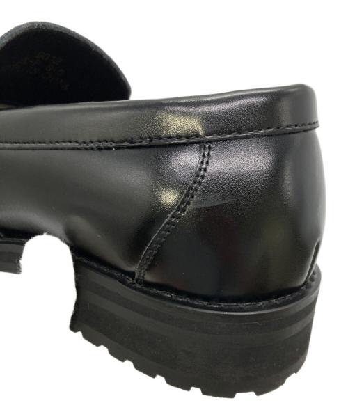 Oxford and Derby（オックスフォード アンド ダービー）Oxford and Derby (オックスフォード アンド ダービー) タッセルローファー ブラック サイズ:8.5の古着・服飾アイテム