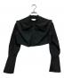AMERI（アメリ）の古着「CROPPED BIG RIBBON SHIRT」｜ブラック