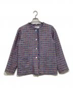 MACKINTOSH PHILOSOPHYマッキントッシュ フィロソフィー）の古着「ミックスツイードジャケット」｜ブルー×レッド