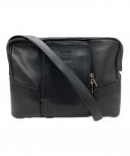 LOEWEロエベ）の古着「モノグラムイショルダーバッグ」｜ブラック
